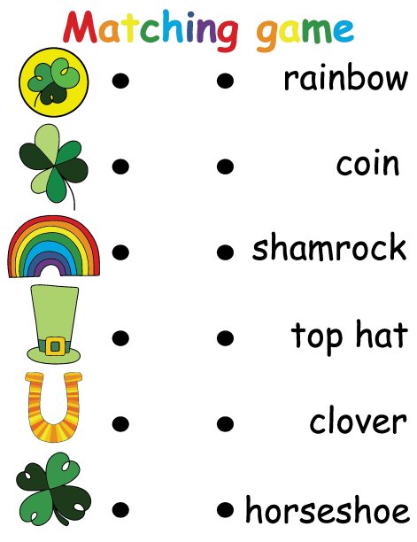 匹配游戏的儿童股票矢量插图图片下载