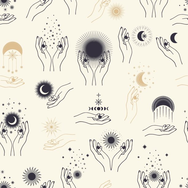 无缝隙花纹背景图片下载