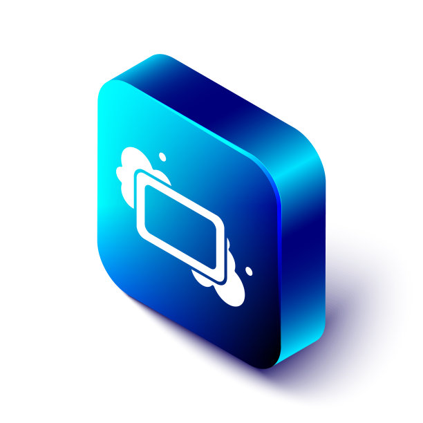 等距条肥皂图标孤立在白色图片下载