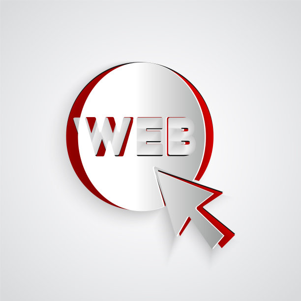 剪纸网和图形设计图标隔离上图片下载