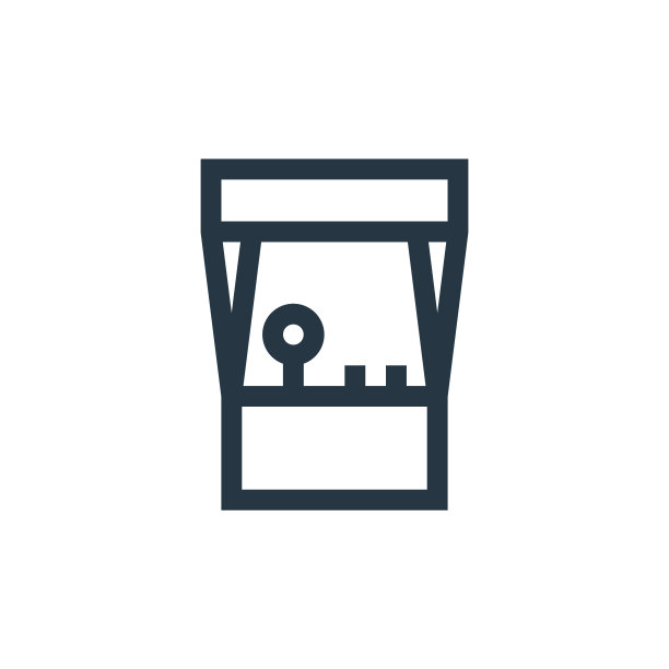 街机图标向量从电子竞技概念。细线插图的街机可编辑的笔触。街机线性标志，用于web和移动应用程序，标志，印刷媒体。图片下载