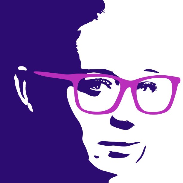 一个女性头部的剪影。美丽和时尚图片下载