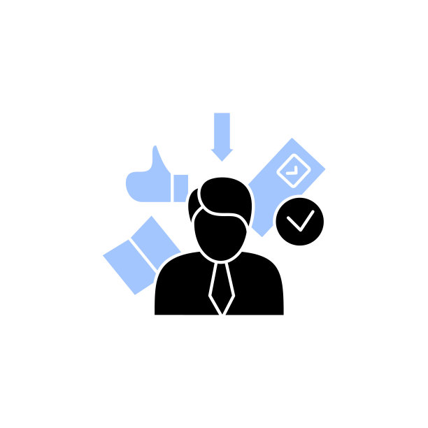 选举候选人字形图标图片下载