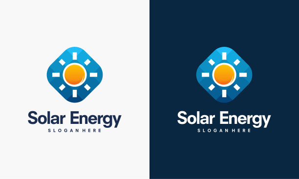 太阳能标志设计矢量，太阳能标志图片下载