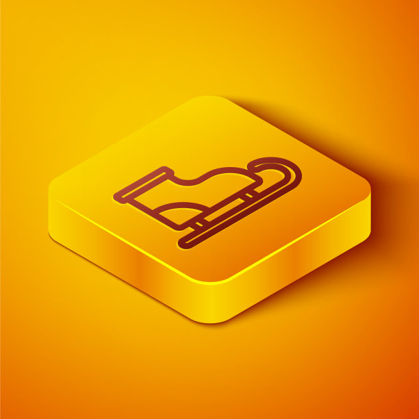 等距线花样滑冰图标孤立上图片下载