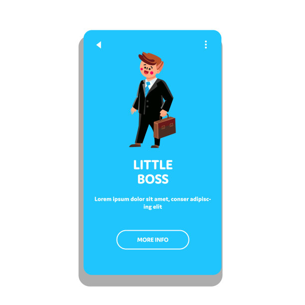 穿着西装的小老板图片下载