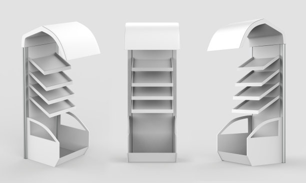 陈列架，产品的零售陈列架图片下载