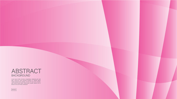 粉色抽象背景波图形几何图片下载
