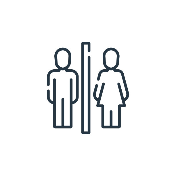 厕所图标向量来自公共服务概念。厕所可编辑笔画的细线插图。厕所线性标志，用于web和移动应用程序，标志，印刷媒体。图片下载