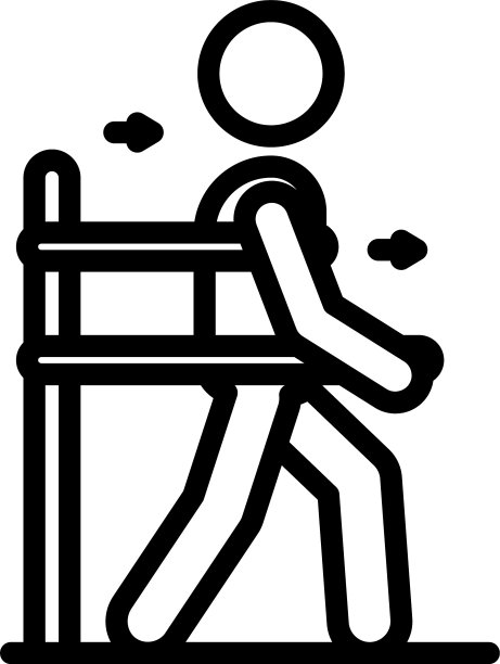 训练康复图标轮廓风格图片下载