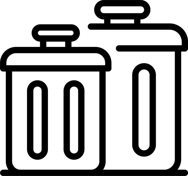 金属箱子图标轮廓样式图片下载