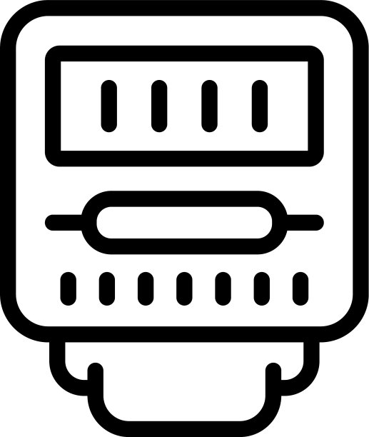 电气盒图标轮廓风格图片下载