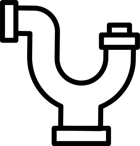 卫生管图标轮廓样式图片下载