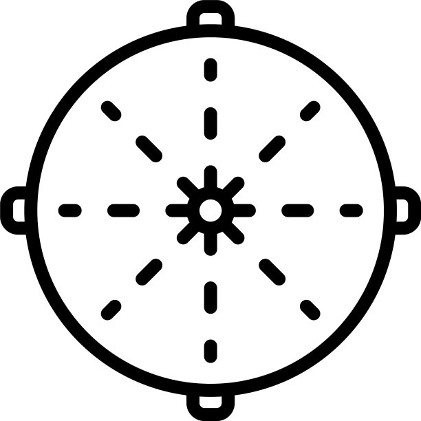 封闭人孔图标轮廓样式图片下载