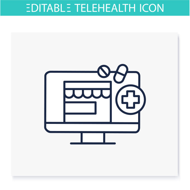 telepharmacy行图标图片下载
