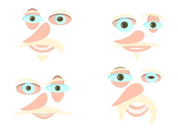 当代肖像集面相图片下载