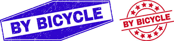 由自行车垃圾印章印章圈和图片下载