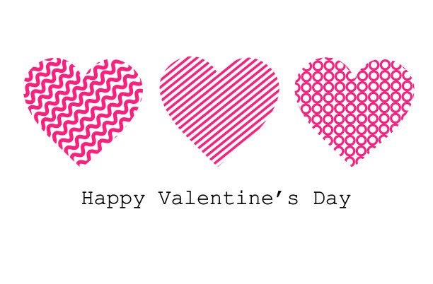 设粉心情人节庆祝爱情图片下载