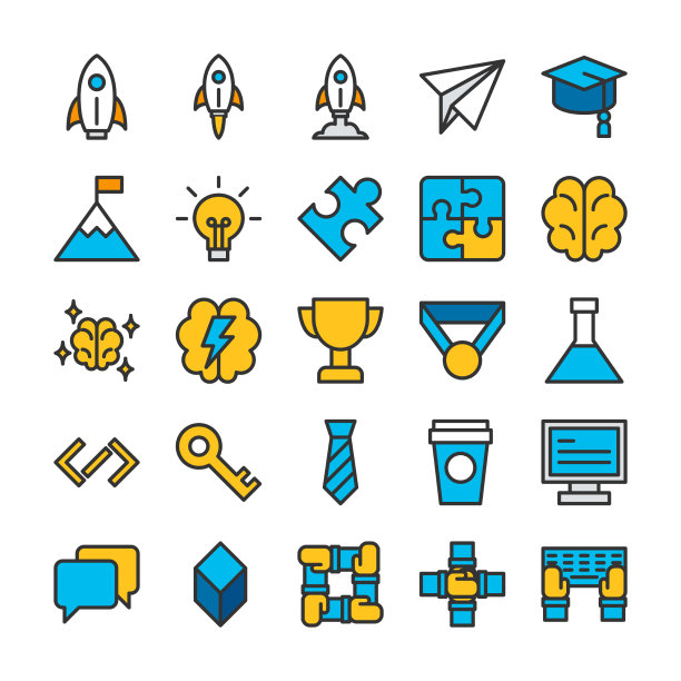 直线图标设置创业成功图片下载