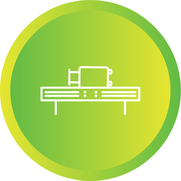 独特的检查袋线图标图片下载