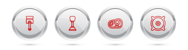 汽车发动机活塞设换挡线图片下载