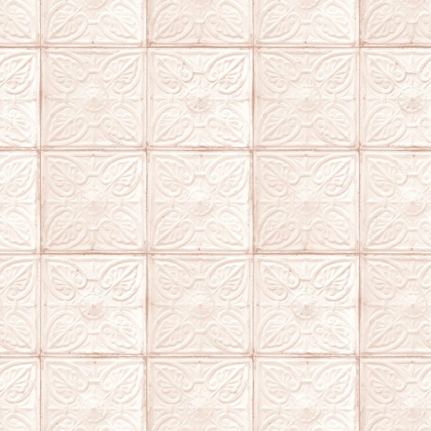 风化的锡瓦墙砖纹理呈粉红图片下载