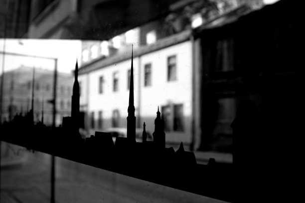 东欧，里加，拉脱维亚的建筑建筑图片下载