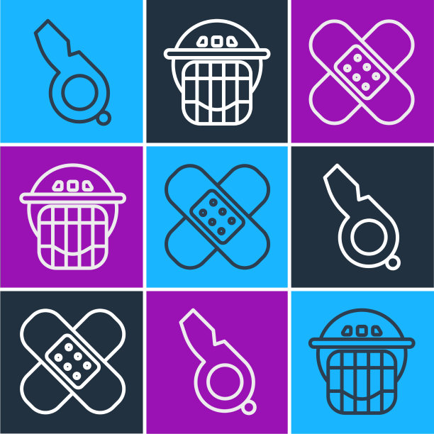 设线哨子交叉绷带石膏和图片下载