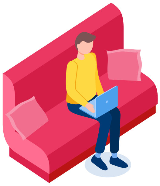 商人一边思考一边用笔记本电脑工作图片下载