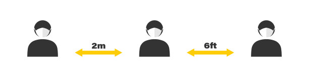 社交距离标志警告标志请保持图片下载