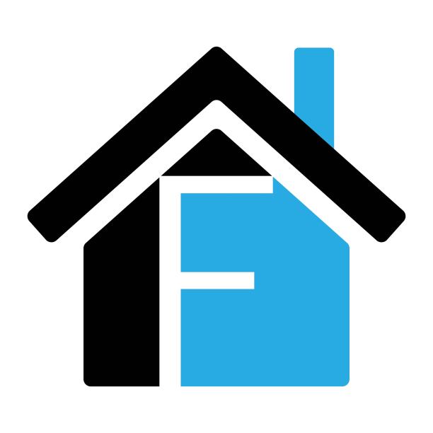 房地产f字母标志图片下载