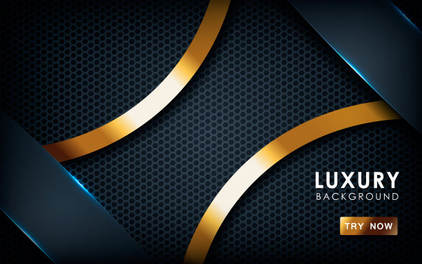 深色抽象背景与黑色重叠层图片下载