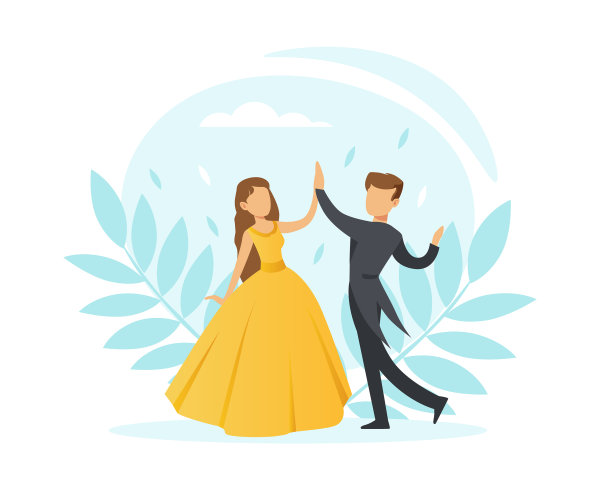 双人华尔兹古典编舞图片下载