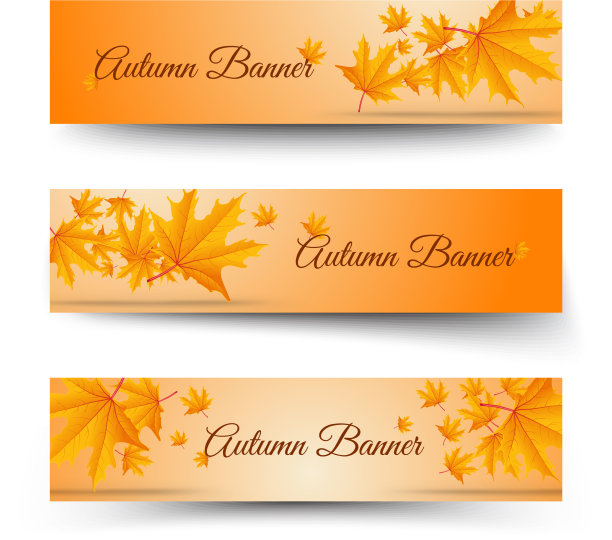 花秋横条幅图片下载