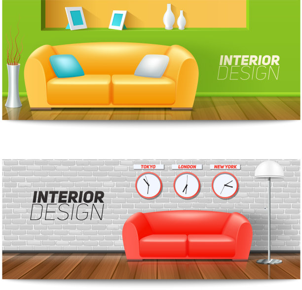 室内横幅集图片下载