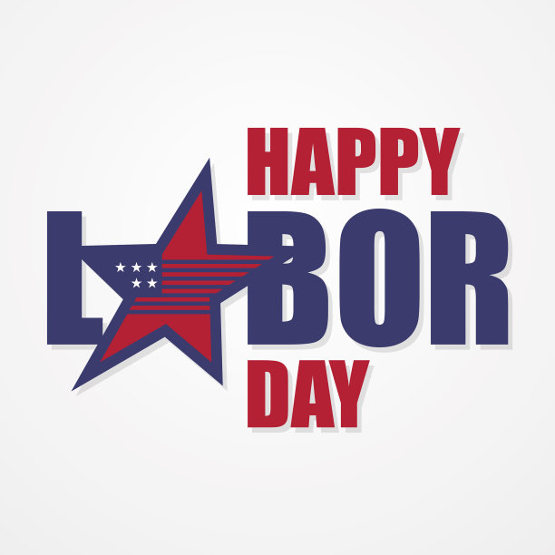 祝元素设计劳动节快乐图片下载