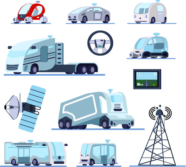 自动驾驶车辆集图片下载