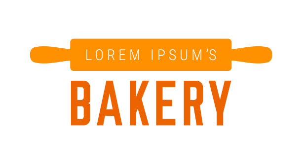 用擀面杖做的面包房招牌图片下载