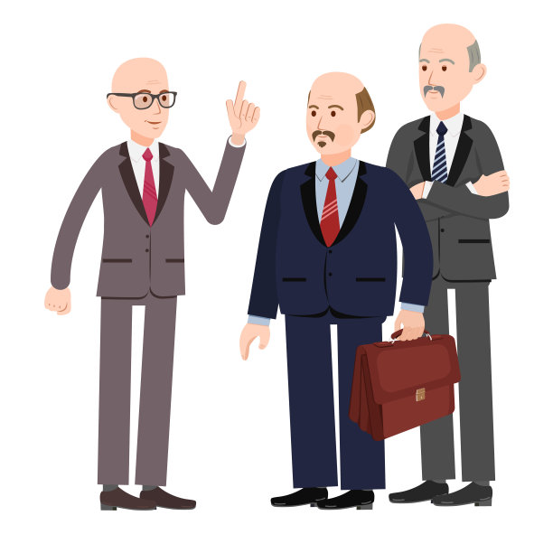 三个男人之间的对话图片下载