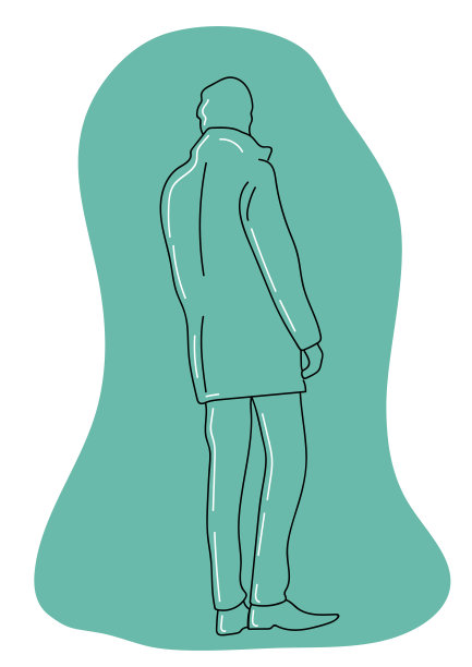 站的人图片下载