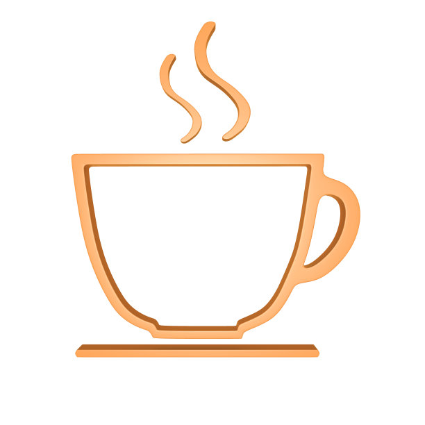 极简咖啡杯3d渲染图片下载