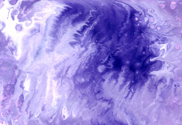 抽象流体艺术背景。粉红色、紫色和白色混在一起。美丽的创意印刷。抽象艺术手绘。原来的艺术品。颜色溅在纸上。室内的照片图片下载