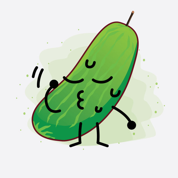 可爱的黄瓜果实性状图片下载