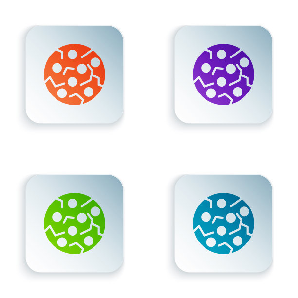 用巧克力图标给饼干或饼干着色图片下载