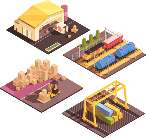 物流分类设备集图片下载