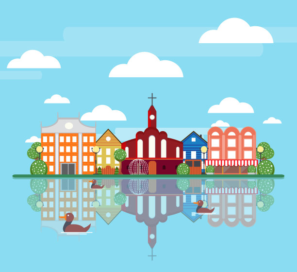 平春城市景观概念图片下载