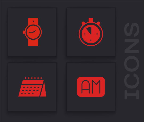 设置早上时间腕表秒表和图片下载