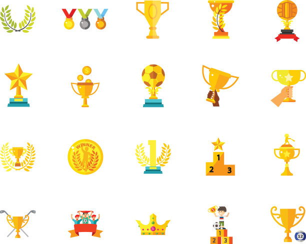 奖杯图标设置图片下载