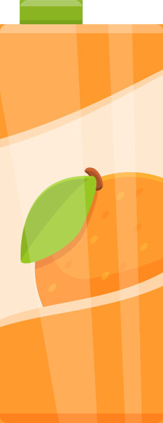 果汁包装航空公司图标卡通风格图片下载