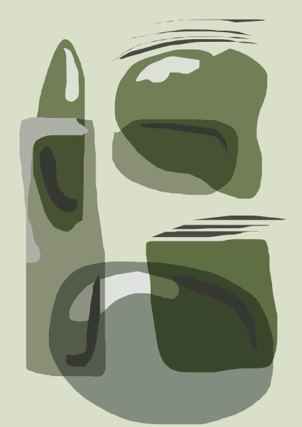 抽象形状背景的图解图片下载